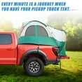 thumbnail image 5 of Unique Bargains 1 Set Truck Bed Tent Waterproof 5.5- 5.8ft Truck Tent with Removable Awning and Carry Bag Beige Green, 5 of 6