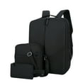 thumbnail image 2 of Latrodar Fashion Three-piece Backpack Backpack Male Business Creative apacity Students Bag Black Home Tools, 2 of 5
