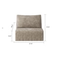thumbnail image 2 of 1-Seater Sofa, Camel, 2 of 3