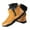 Yellow, variant on Men's Winter Snow Boots Waterproof Fleece Lined Ankle Outdoor Walking Short Booties(Green,11)