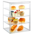 thumbnail image 1 of Vitrina para Pan, Caja Acrilico Exhibicion para Panader&iacute;a, Panera Hermetica con Compartimento, Caja Expositora Transparente para Panader&iacute;a, Manualidades (4 layers), 1 of 7
