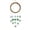 101#green, variant on Soccer Wind Chime Outdoor Hanging Decor, Handmade Sea Glass Wind Chime With Soothing Chime Sound Weather Resistant Sports Theme Ornament, For Patio Garden Porch Balcony Soccer Fans Coastal Decor
