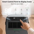 thumbnail image 5 of KNKA Pro Dehumidifier for Home and Basement, MAX 34 Pints Dehumidifier with Drain Hose, Up to 2500 Sq.Ft., Smart Humidity Control, Auto Defrost, Quiet Operation, Black (Test at 95°F, 90% RH), 5 of 10