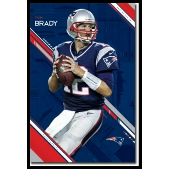New England Patriots Tom Brady Laminated & Framed Poster (24 X 36)