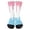 Pink2, variant on Kids Knee High Socks Solid Color Warm Design Stockings Comfortable Stretch Girls Hosiery Kids School Autumn Winter Daily Leg Wear