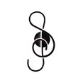 thumbnail image 1 of Applique Murale Moderne Créative Applique Murale Intérieure LED Symbole de Musique en Aluminium, 1 of 5