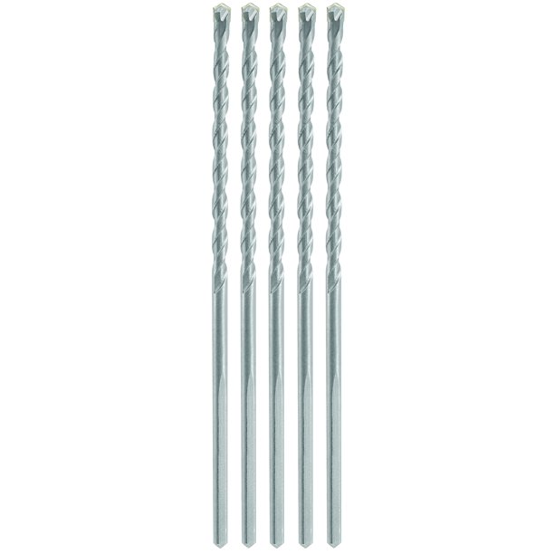 Brocas perforadoras Bosch LBH0035 redondas de 4,76 mm x 15,24 cm, 5 unidades