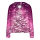 thumbnail image 4 of Puntoco Chaqueta De Punto Informal Con Botones Y Estampado Navideño Para Mujer, 4 of 5
