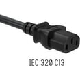 thumbnail image 4 of Cable Leader 5ft 18 AWG Universal Power Cord (IEC320 C13 to NEMA 5-15P), 4 of 5