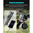 thumbnail image 5 of Linterna Led Recargable, Lampara de Mano con Pantalla Digital, 2000 Lúmenes Linternas Led alta Potencia, 5 Modos, Entrada y Salida USB-C, Potente Linterna Tactica para Camping/Emergenc, 5 of 5