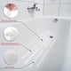 thumbnail image 2 of 18 Tiras Antideslizantes, Pegatinas Antideslizantes Para Bañera, Pegatinas De Seguridad Para Peldaños De Ducha, Cinta Antideslizante Para Entradas De Ducha, 2 of 8