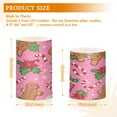 thumbnail image 3 of WOBOGO Size Combo Candle Flickering Flameless with Remote Control and Timer for Romantic Atmosphere A Pattern Of Cute Gingerbread Men, 3 of 7