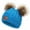 J, variant on Ausyst Hats Clearance! NEW 1-11 Years Old For Girls Boys Kids Winter Beanie Hat Warm Knit Thick Ski Cap With Fluff Ball