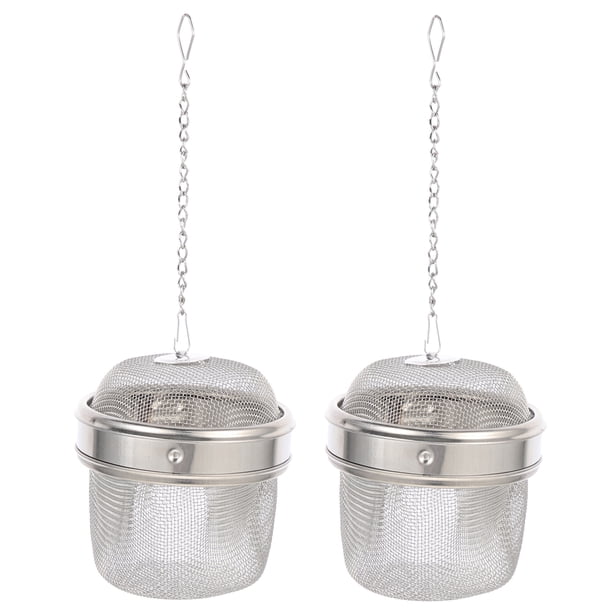 BRIGHTFUFU 2 piezas de joyas de acero inoxidable cesta de lavado de relojes de reloj de reloj