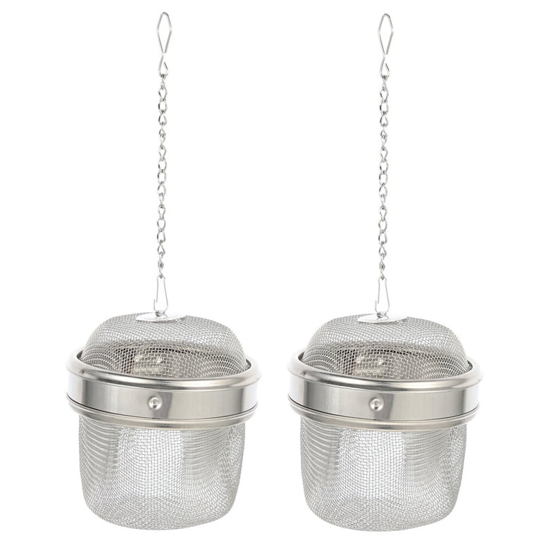 2Pcs Stainless Steel Jewelry Washing Basket Practical Watch