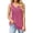 Red, variant on Alun 2026 Womens Summer Floral Tank Tops Button up Front Ruffle Lightweight Flowy Camisole Ladies Plus Size Fashion Print Sleeveless Loose Comfort Fit Casual Blouse Red XL