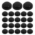 thumbnail image 1 of LABSERRON 30Pcs Waterproof Flashlight Button Covers Rubber Replacement Caps Compatible with Many Models Black, 1 of 8