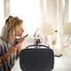 thumbnail image 5 of Bolsa de maquillaje, organizador de maquillaje de viaje, bolsas para brochas de maquillaje, color negro, 5 of 6
