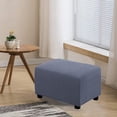 thumbnail image 5 of Housse Extensible pour Ottoman Housse de Protection pour Ottoman Rangement, 5 of 5