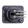 thumbnail image 4 of 40Pcs Black XLR 3Pin Female Jack Panel Mount Chassis PCB Socket Connector, 4 of 4