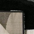 thumbnail image 4 of SAFAVIEH Florida Tyler Geometric Shag Runner Rug, Grey/Black, 2'3" x 9', 4 of 8