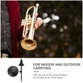 thumbnail image 2 of WHAMVOX Durable Trumpet Holder Flugelhorn Displaying Stand Musical Instrument Holder, 2 of 8
