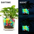 thumbnail image 5 of 300 PCS Resin Glow in The Dark Rocks, 0.55 Inch Luminous Pebbles for Aquarium, Garden, Pathway, Vase - Safe Non-Toxic Glowing Stones for Fish Tank, Turtle Tank, Night Light Decor, Crafts, 5 of 7
