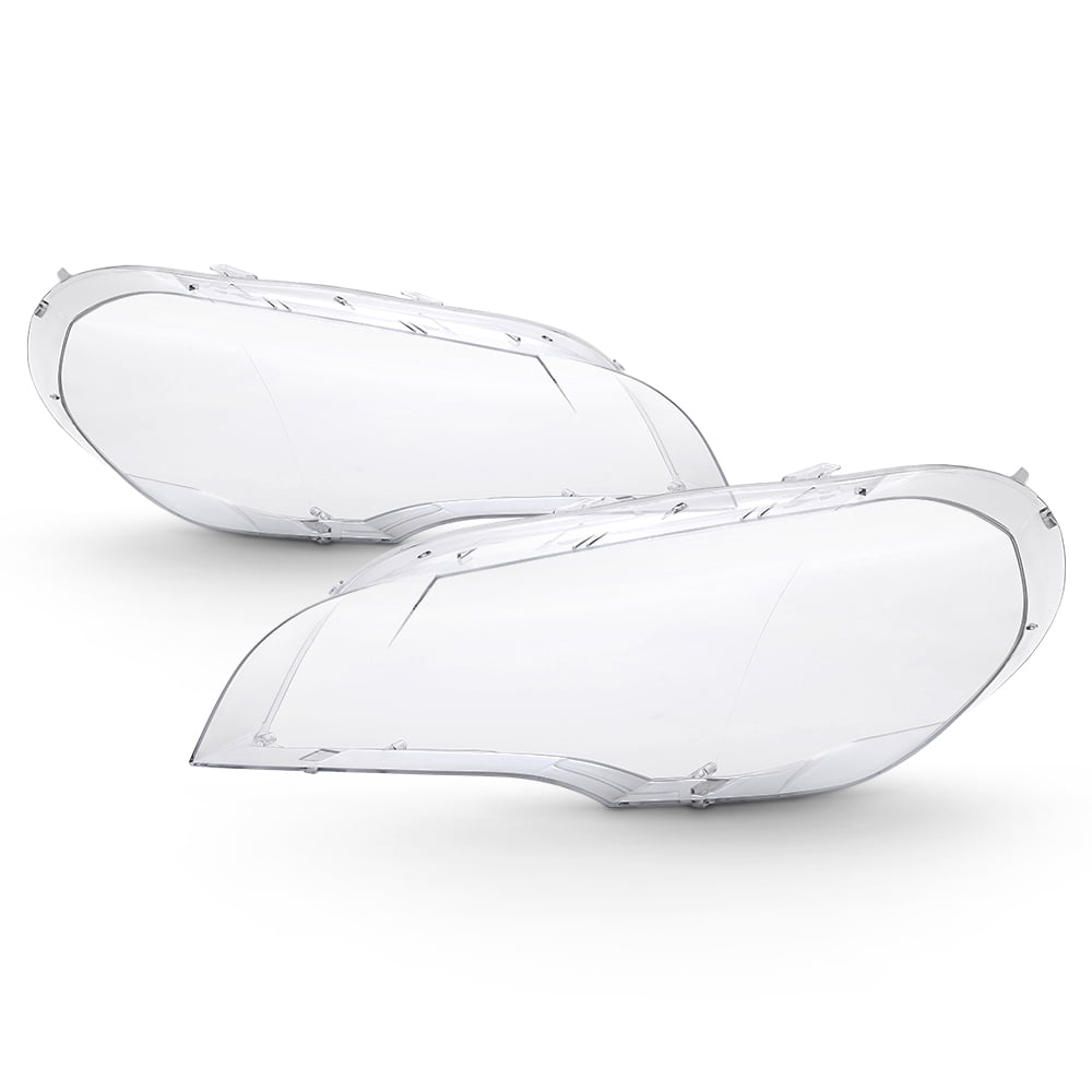 Clear Headlight Headlamp Lens Replacement For 20072012 BMW E70 X5