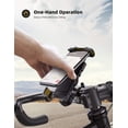 thumbnail image 3 of Lamicall Soporte Movil Bicicleta, Soporte Movil Moto - Soporte Manillar 360° con Rotación para iPhone 15 14 13 12 11 Pro Max Plus Mini XS XR X 8, Samsung, Huawei, Smartphones 4.7-6.8 Pulgada - Amarill, 3 of 3