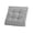 Gray, variant on Floor Pillow & Cushion, Large Meditation Chair Cushions, Thick Square Seat Pad, Soft Velvet Tufted Seating Pouf for Indoor/Outdoor Yoga Bench Rocking Chair Room Tatami Sofa, 18"x18"