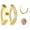 12mm-Gold, variant on Hoop Belly Button Ring 14G – ASTM F136 Titanium Flat Navel Piercing, Simple Clicker Curved Reverse Barbell Body Jewelry for Women, 2PCS, 10mm 12mm, 5 Colors