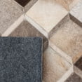 thumbnail image 6 of SAFAVIEH Studio Leather Nanette Geometric Area Rug, Ivory/Grey, 8' x 10', 6 of 10