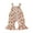 Pink, variant on Bagilaanoe Toddler Baby Girl Jumpsuit Sleeveless Floral Print Romper Overalls 12M 18M 24M 3T 4T 5T Kids Long Flared Pants Summer Outfits