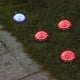 thumbnail image 4 of Luces solares para césped, 8 LED, luces solares solares impermeables para el suelo, luz impermeable para el suelo, valor inmejorable Jadeshay A, 4 of 8