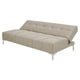thumbnail image 4 of Sofa Cama Reclinable El Bazar Store New York Beige Futon 3 posiciones Sala Love Seat, 4 of 7