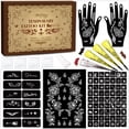 thumbnail image 1 of Kit de plantillas temporales para tatuajes InkForge con 4 conos de tatuaje, 1 of 7