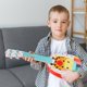 thumbnail image 1 of Ukelele de juguete para niños principiantes | Instrumento musical educativo de 4 cuerdas de nailon | Mini guitarra portátil y duradera para niños y niñas a partir de 3 años, 1 of 5