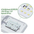 thumbnail image 6 of 1 Pcs LED RV Lights 12V 48 LED Interior Double Dome Ceiling Light For RV Boat For Camper Trailer White Caravan Accessories ,Easy to Install, 6 of 7