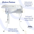 thumbnail image 2 of Bañera Tina Plegable Para Bebé Con Base Ibaby Fontana Transp Transparente Fontana, 2 of 8