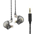 thumbnail image 1 of QKZ Auriculares para correr con cancelación de ruido con cable de 3,5 mm Control de línea En la oreja 0,75 mm Pin Auriculares portátiles para computadora portátil Auriculares Auriculares Gris Eigraketly EL005070-03B, 1 of 2