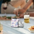 thumbnail image 5 of Yayeee Ashtray with Lid for Cigarette Smokeless Stainless Steel Home Ash Holder, Pink Skates, 5 of 7