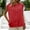 Red, variant on Cotton Linen Tank Tops，Cropped Tank Tops Linen Tank Tops For Women High Neck Tank Tops Women's Tank Tops Loose Fit Gauze Tank Tops Cute Tank Tops Tunic Tank Tops Sleeveless Linen Tops