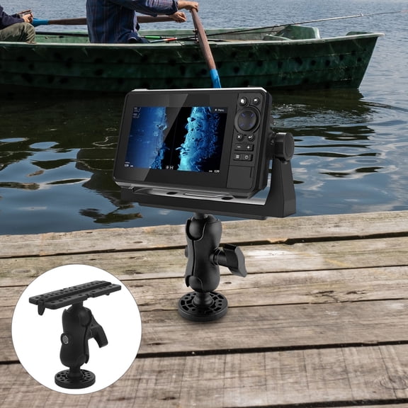 MLINS Nylon Fish Finder Mount with Quick Removal and Adjustable Rotation for Holding Use