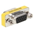thumbnail image 3 of New SVGA VGA 15 Pin Female To Male M/F HD Gender Changer Adapter Coupler for PC, 3 of 3