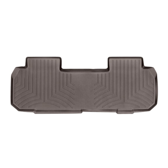 WeatherTech Custom Fit FloorLiners compatible with Chevrolet Traverse, Traverse Limited - 2nd Row, Cocoa