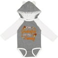 thumbnail image 3 of Inktastic I'm Grateful for my Family in Orange with Fall Leaves Boys or Girls Long Sleeve Baby Bodysuit, 3 of 5