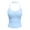 09 Light Blue, variant on Titcea Tank Tops for Women, Ribbed Halter Open Back Sleeveless Shirts, Fashion Slim Outdoor Cropped Tank Tops, S-2XL