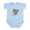 Sky Blue, variant on CafePress - Proud Sister Army Soldier Infant Bodysuit - Baby Light Bodysuit, Size Newborn - 24 Months