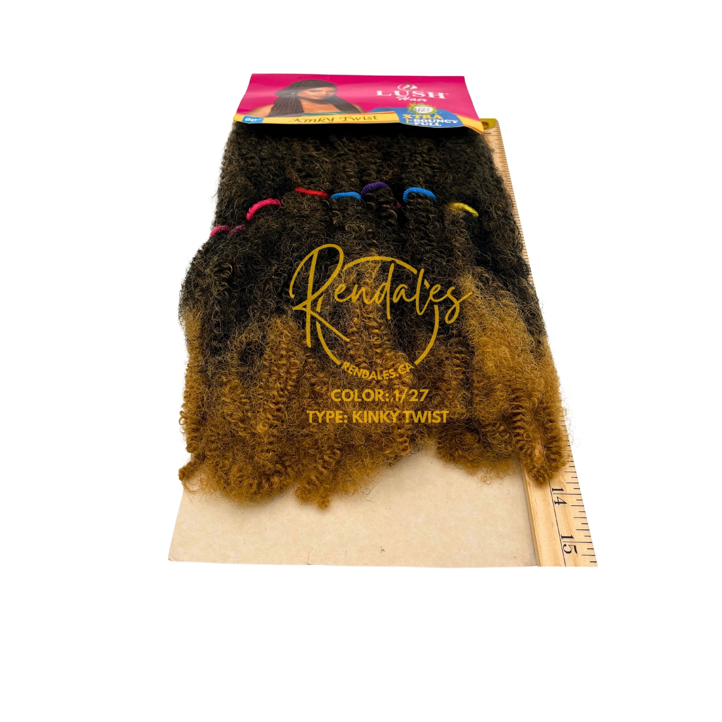 GOLD LUSH  Lush Hair Kinky Twist, 24