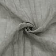 thumbnail image 2 of Loft Living Peoria Sheer Dual Header Single Curtain Panel 52 x 95 in Grey, 2 of 6